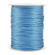Macramé bead cord braided 1.5mm Royal Blue