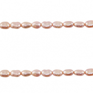 BQ Freshwater pearls rice Seashell Pink