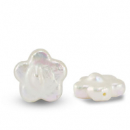 Freshwater pearls flower Natural White