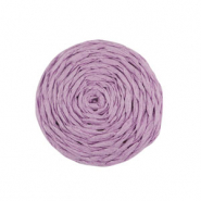 Raffia pendants 25mm Lilac