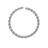 Stainless steel findings jump ring Silver