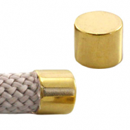 DQ European metal end cap Gold (nickel free)
