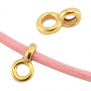 DQ European metal pendant with eye Ø2.2mm Gold (nickel free)