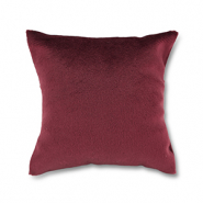 Jewellery display cushion velvet Bordeaux Red