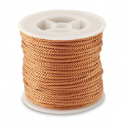 Trendy cord 2mm Camel Brown