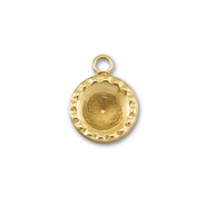 BY31® Stainless steel charms with setting for SS29 chaton Gold