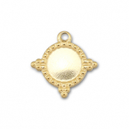 BY31® Stainless steel charms with setting for SS34 flat back Gold