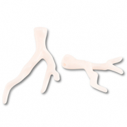 Acrylic charms coral Off White