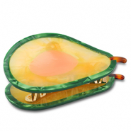 Hair accessories hair claw avocado Green-Yellow-Peach