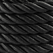 Trendy cord twisted 10mm Black