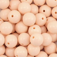 16 mm DQ acrylic beads Nude Peach