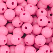10 mm DQ acrylic beads Pink