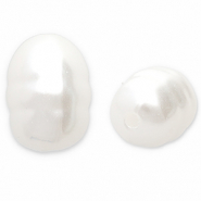 Imitation freshwater pearls rice White