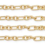 Aluminium findings belcher chain anchor cable Gold