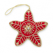 Trendy pendants star Red-Gold