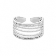 Stainless steel rings Silver