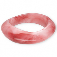 Bracelets bangle resin Pink