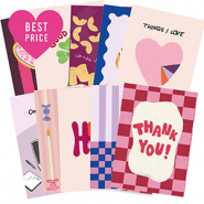 BY31® Jewellery cards assorted Multicolour