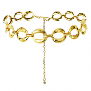 Hip chain chunky chain Gold
