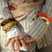 Inspirational Sets Bangles & Brooches: the statement pieces of the season