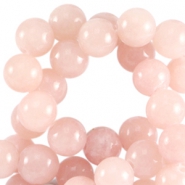 Natural stone beads 6mm Rose Peach