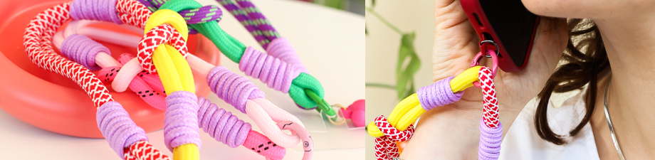 Trendy phone cords and practical lanyards Trendy phone cords and practical lanyards