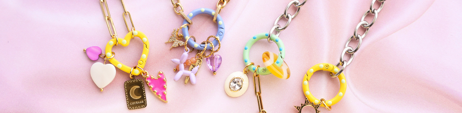 Colourful jewellery findings Colourful jewellery findings